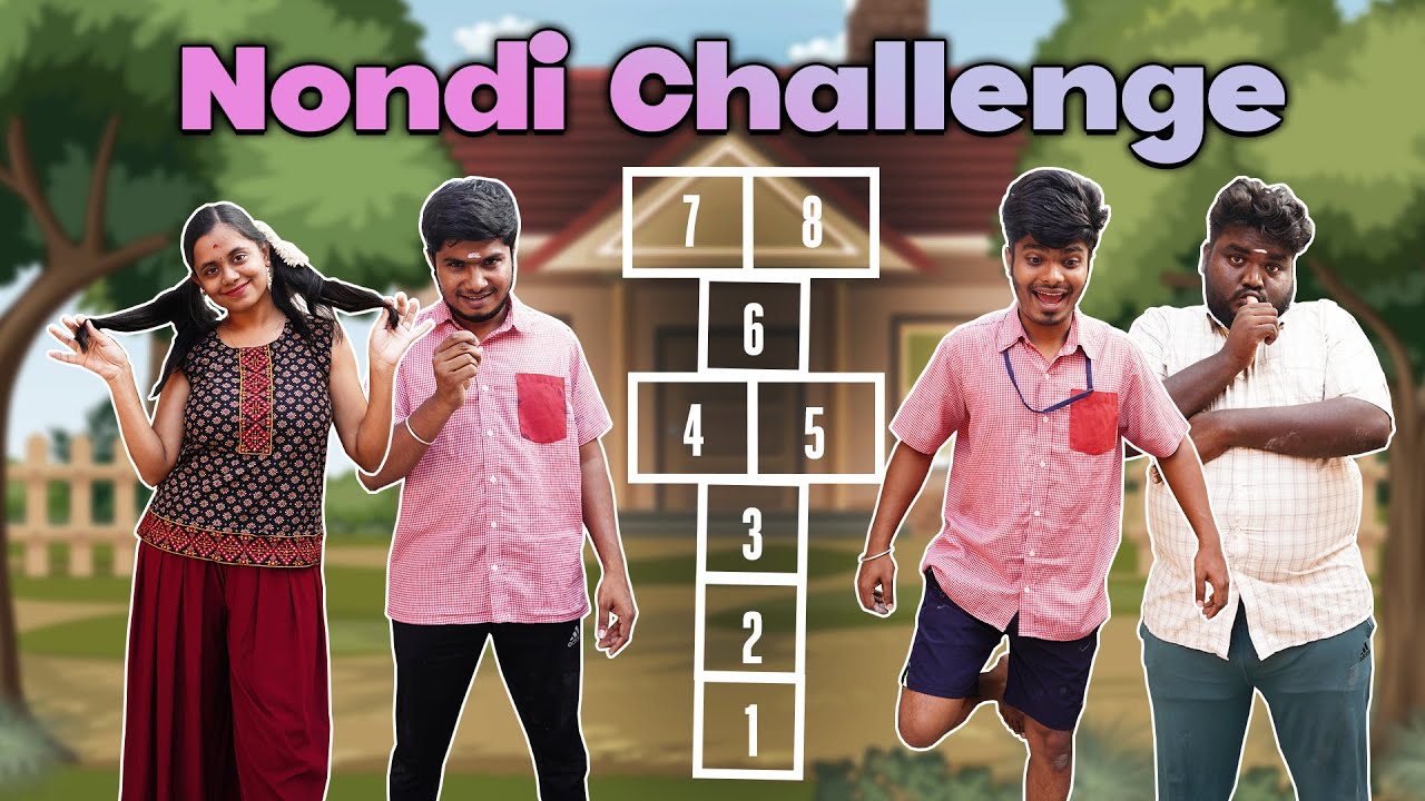 Yaarula Nondi Vilayadirukeenga??😍 - 90skid Memories | Nondi Challenge❤️