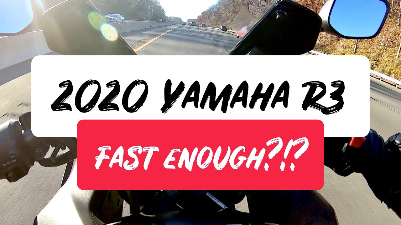 Is the 2020 Yamaha YZF-R3 Fast Enough? #yamahar3