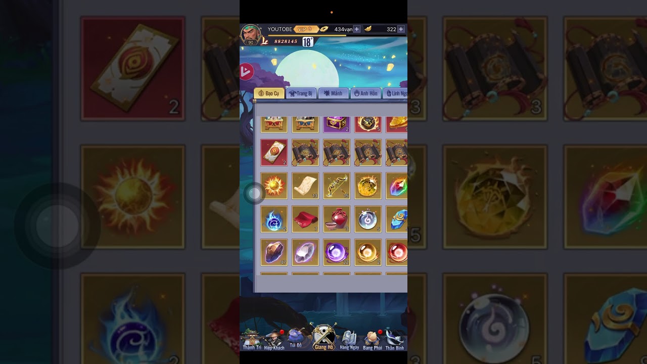 Minh Chủ Võ Lâm Vplay - V0 ngày 16 , Lên nhậm 8 sao khác biệt rất nhiều vs Tiểu Long Nữ 9 sao 