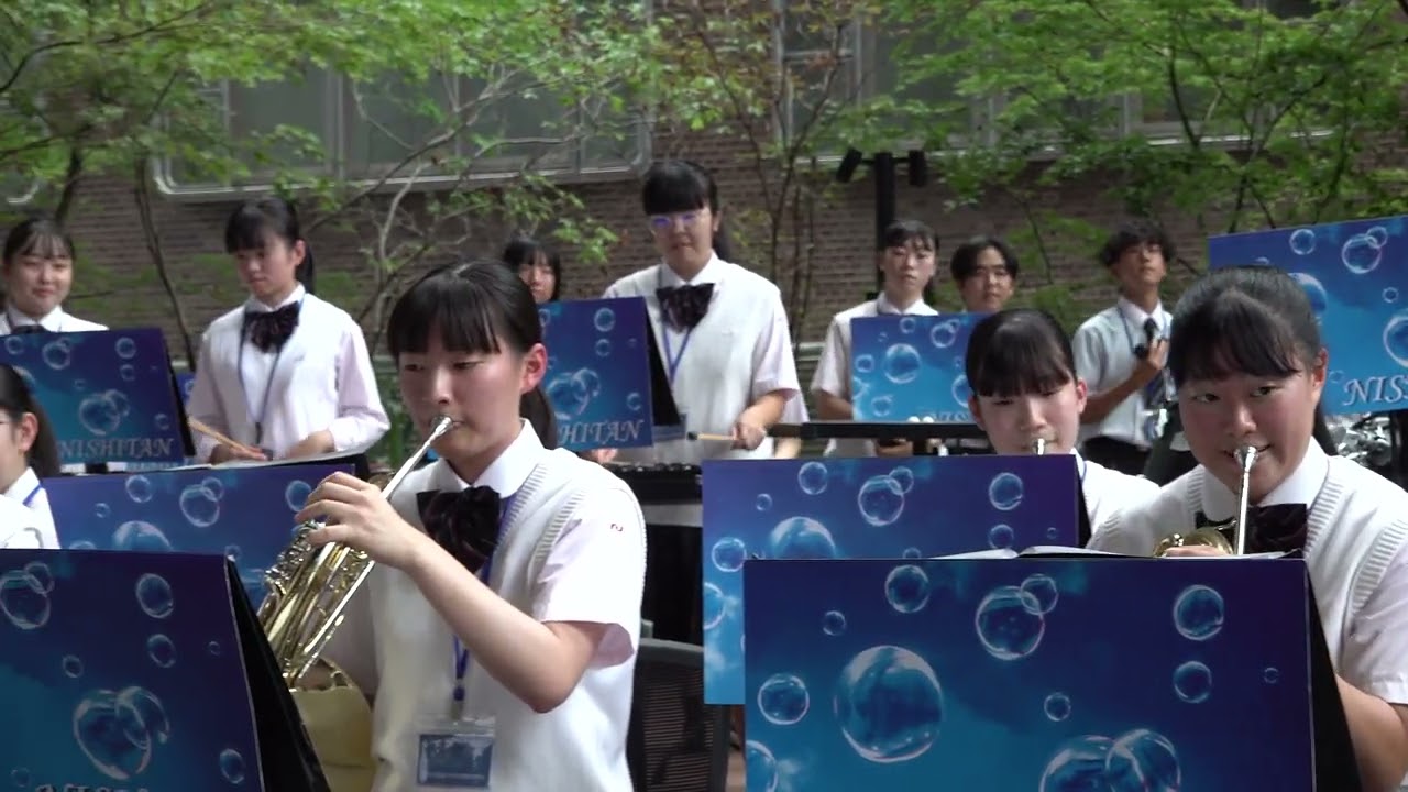 西日本短期大学附属高等学校吹奏楽部　３県交流コンサート2024   2024.9.15