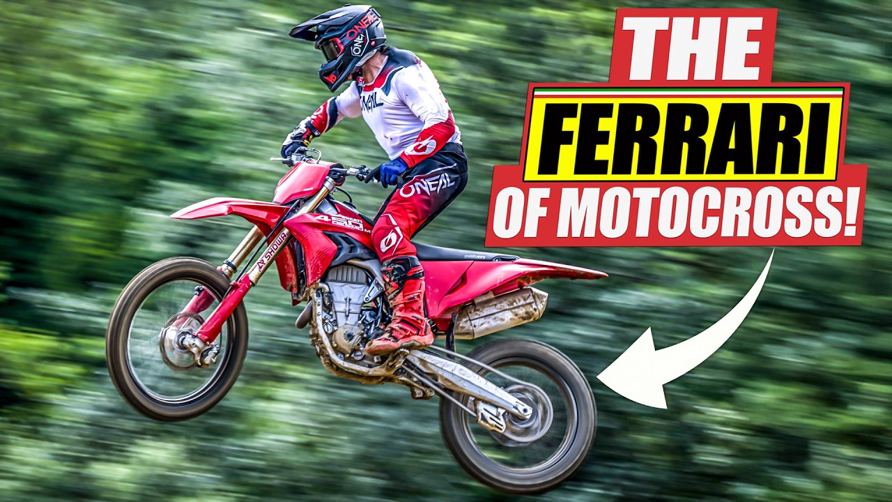 First Ride on the Ferrari of Motocross! | Ducati Desmo450 MX