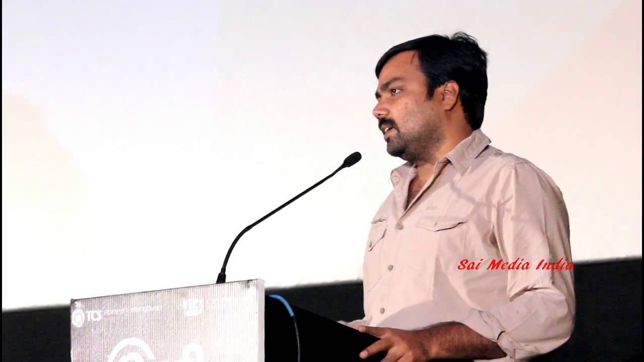 NKPK Director Balaji Tharaneetharan speaks at Thegidi Audio Launch