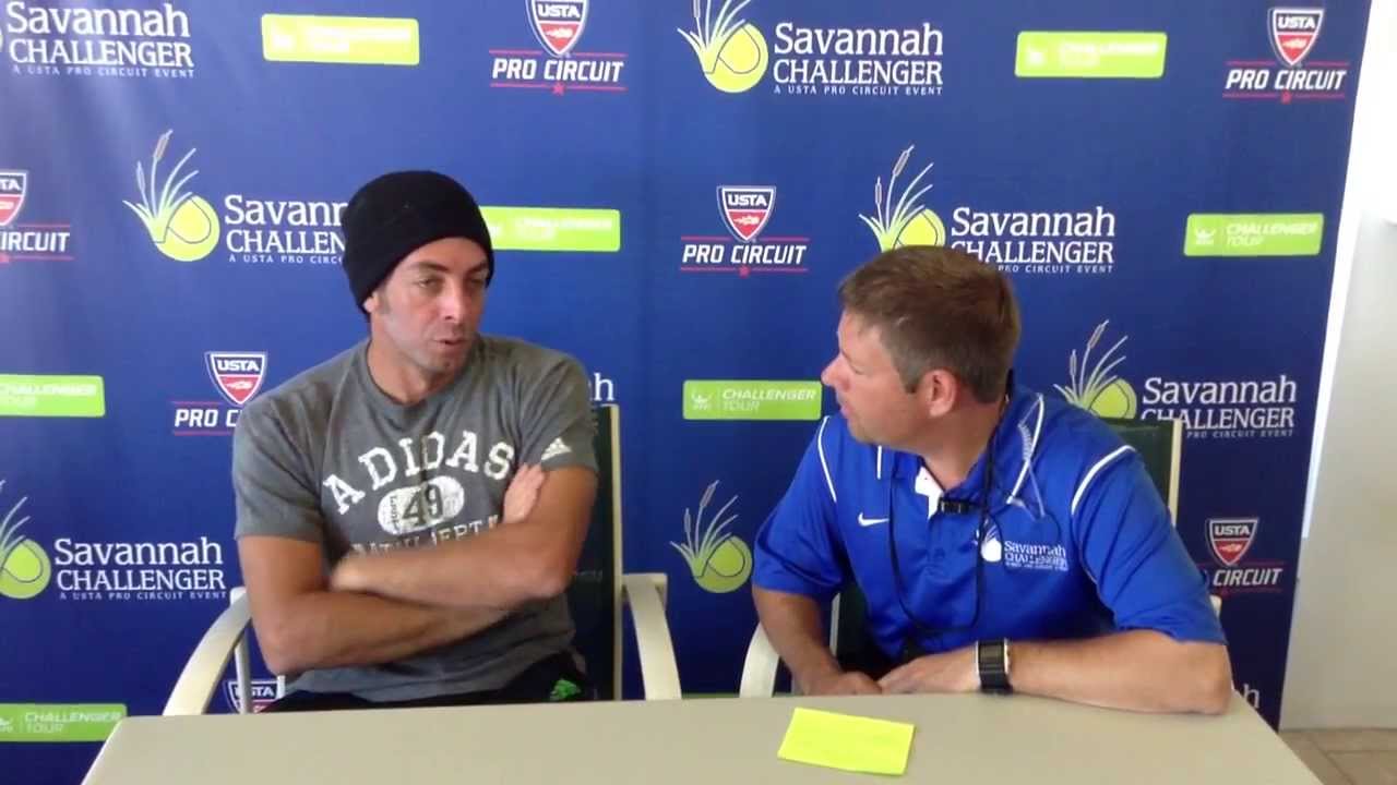 Nicolas Massu at the 2013 Savannah Challenger