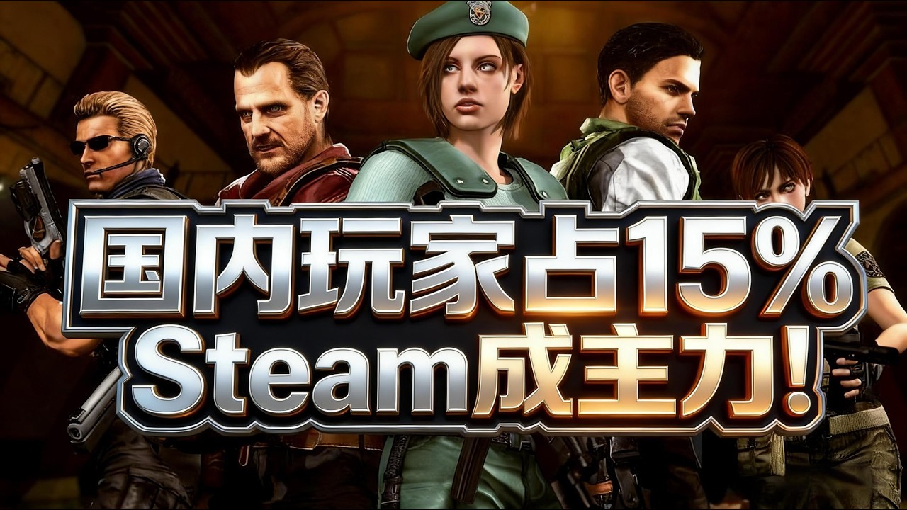 生化危机9，Steam版15%销量来自国内，PC收入碾压PS5
