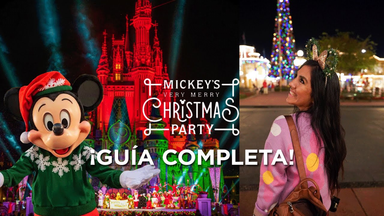 FIESTA de NAVIDAD en DISNEY | Mickey’s Very Merry Christmas Party