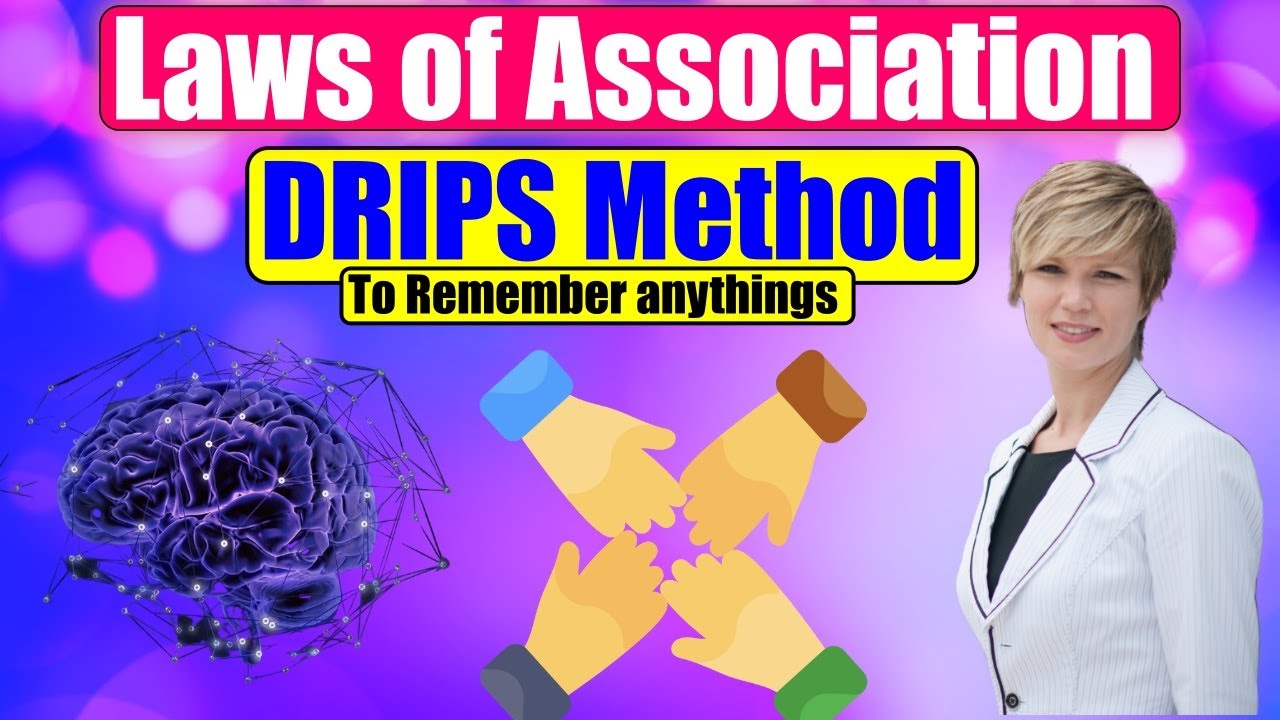 The Laws of Association of Memory to Easily Remember Things | Memory training Course