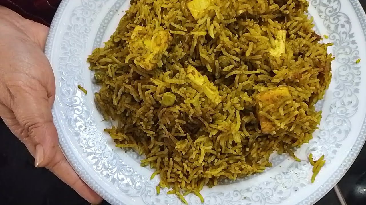 Palak pulao Recipe #cooking#yt video#evergreendaisey🌿💚