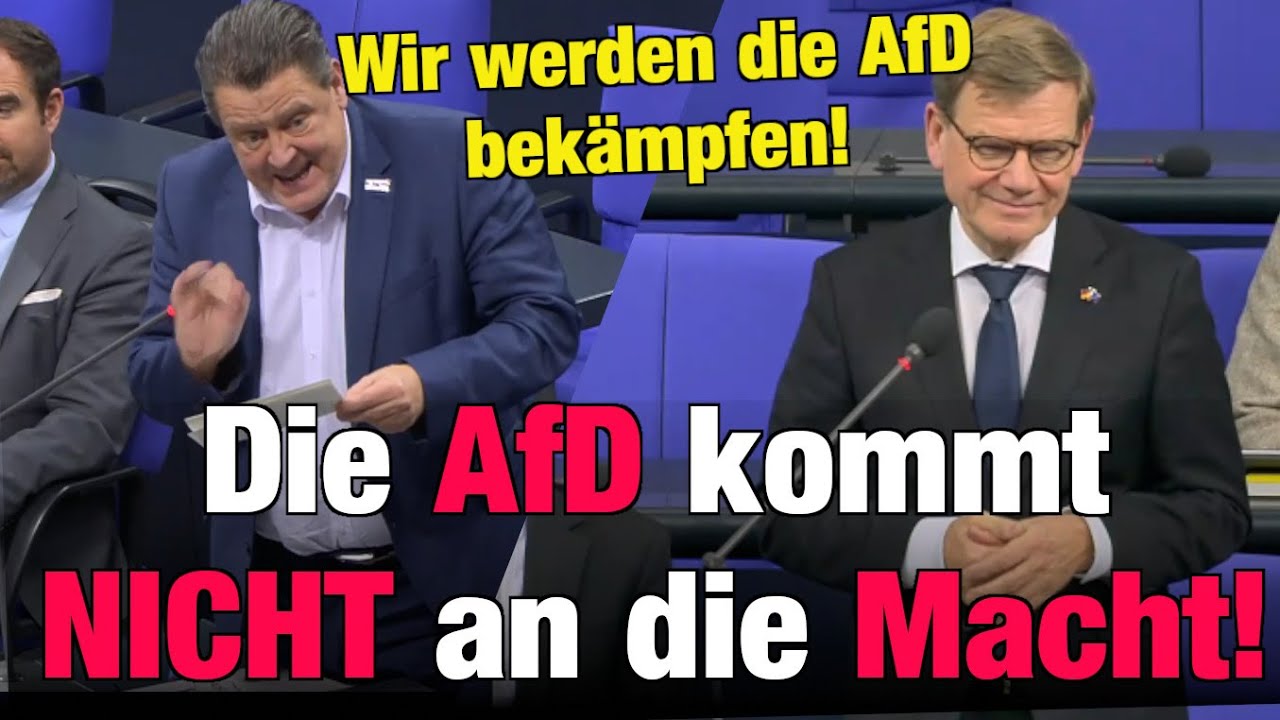 Die AfD kommt NIEMALS an die Macht! Außenminister ganz deutlich!