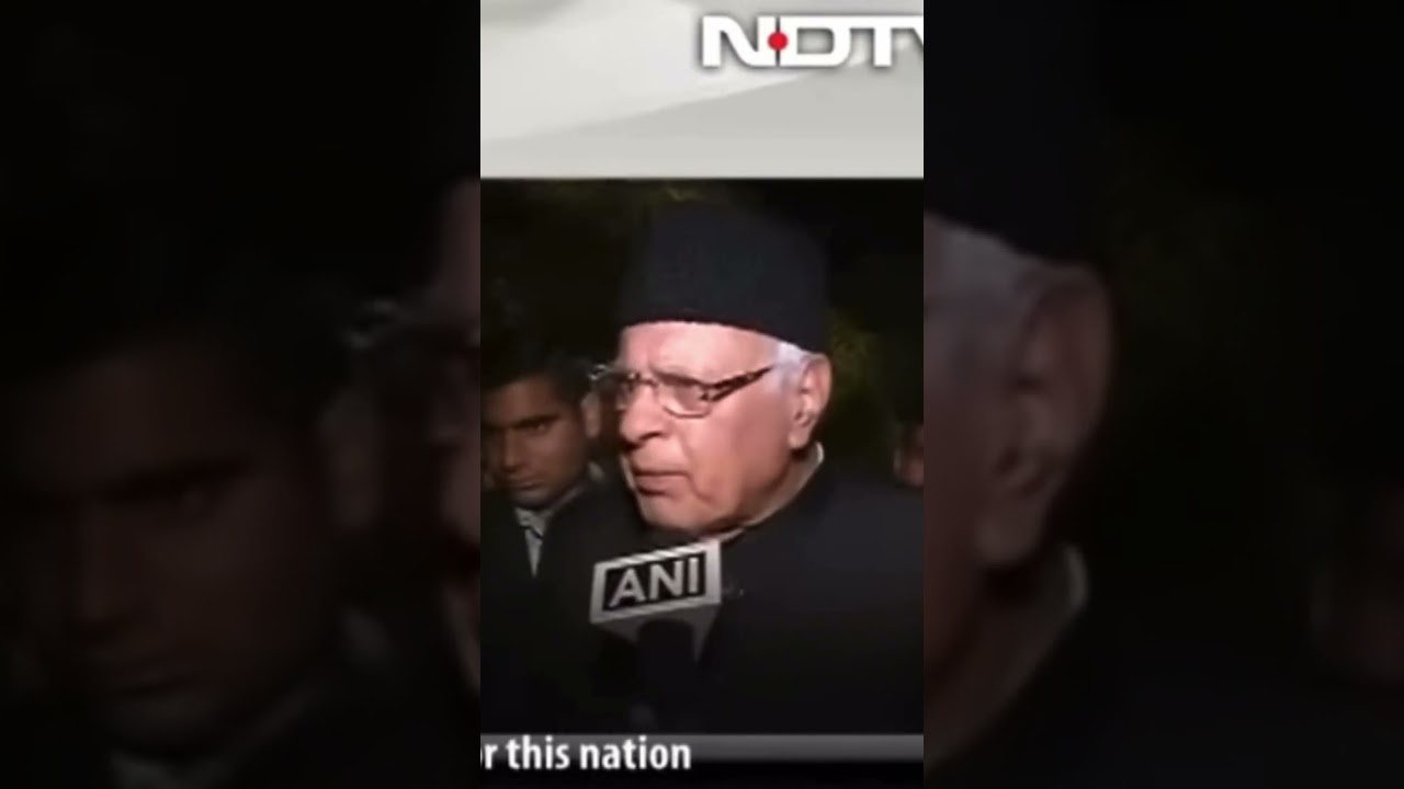 Farooq Abdullah on article 370