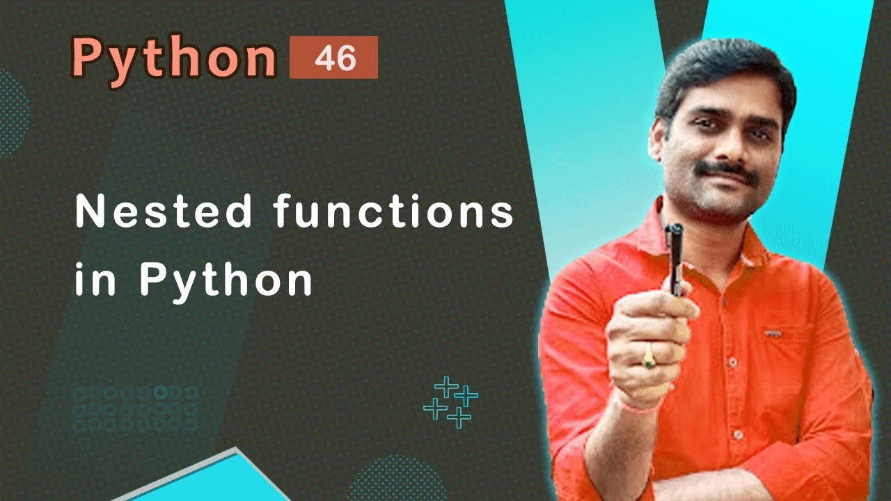 Nested Functions in Python - Python Tutorial 46 🚀
