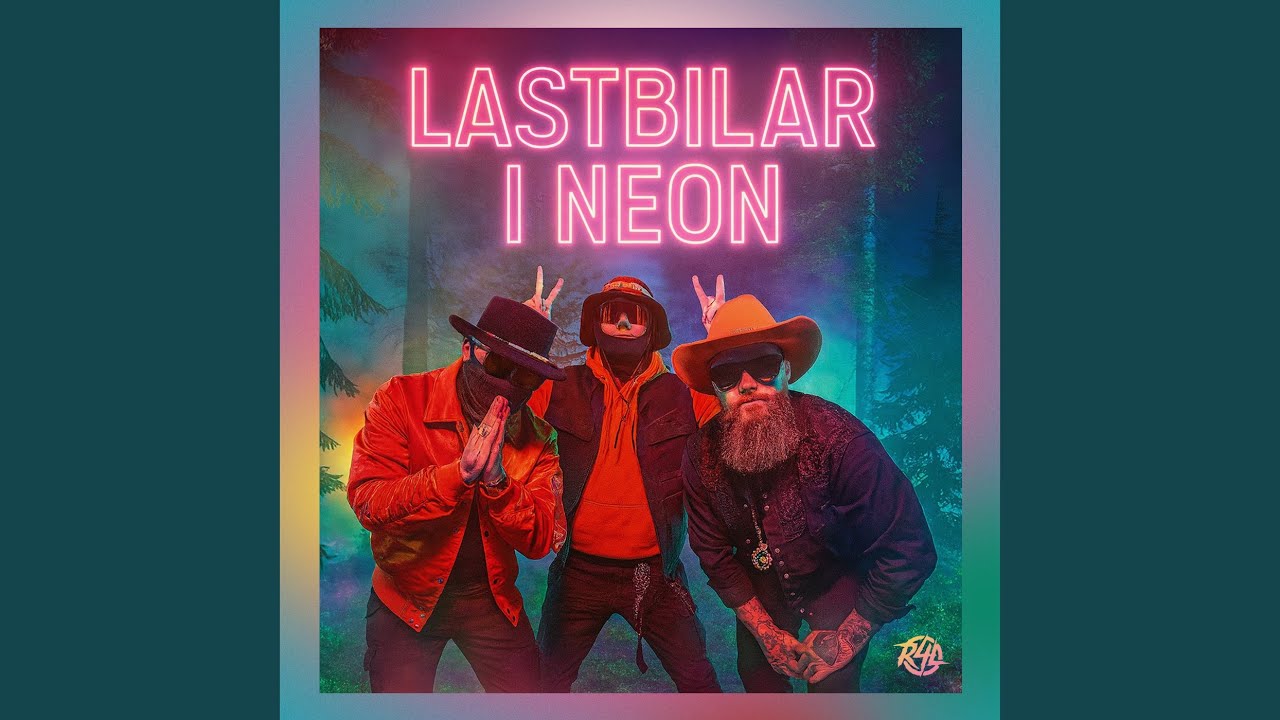 Lastbilar i neon