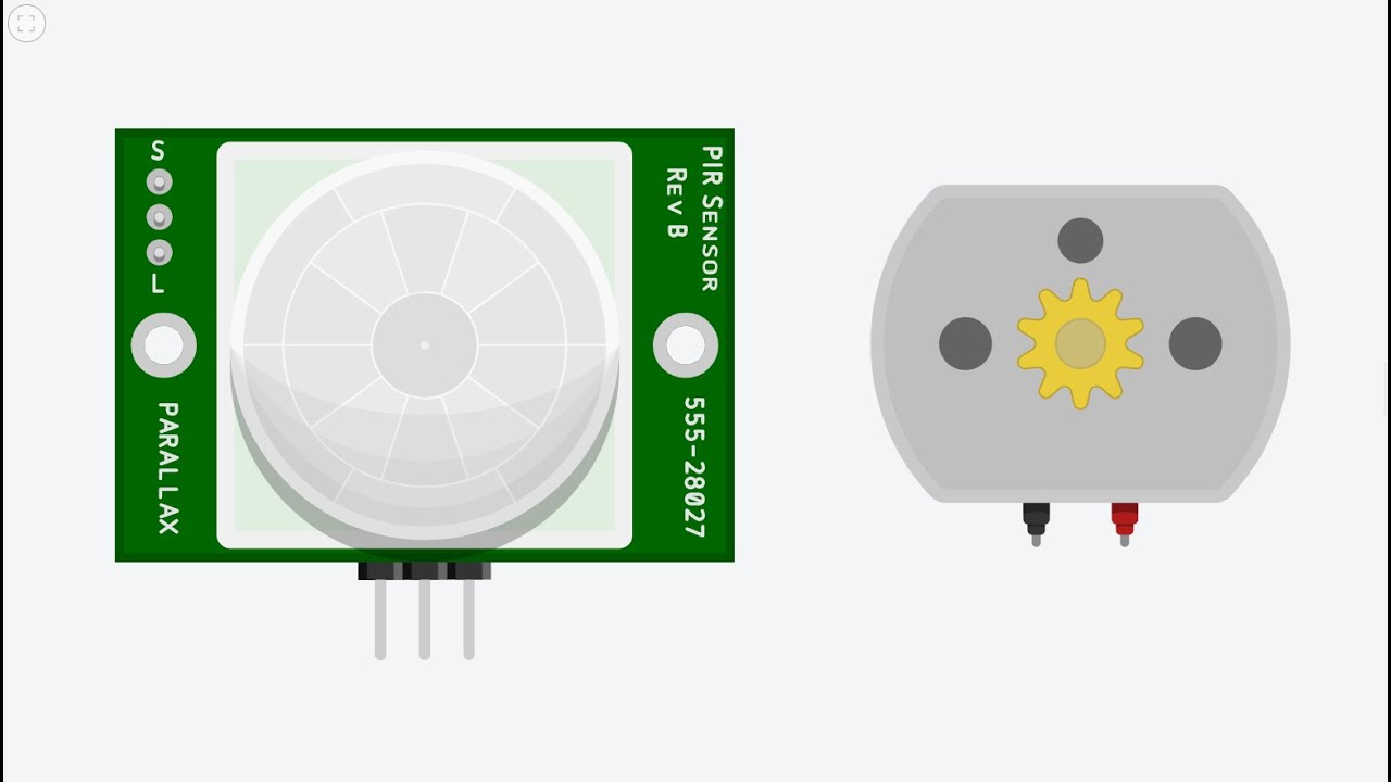 Tinkercad + Arduino Lesson 15: Motors and Sensors
