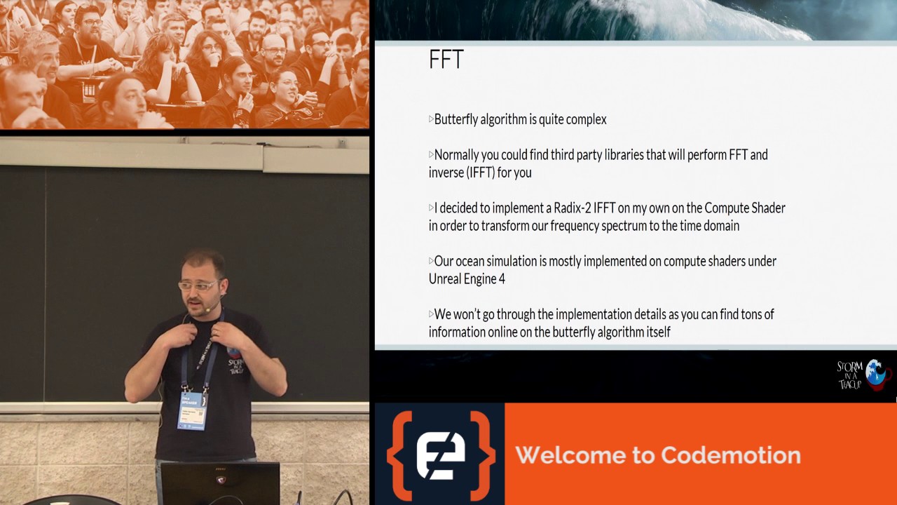 An introduction to Realistic Ocean Rendering through FFT - Fabio Suriano - Codemotion Rome 2017