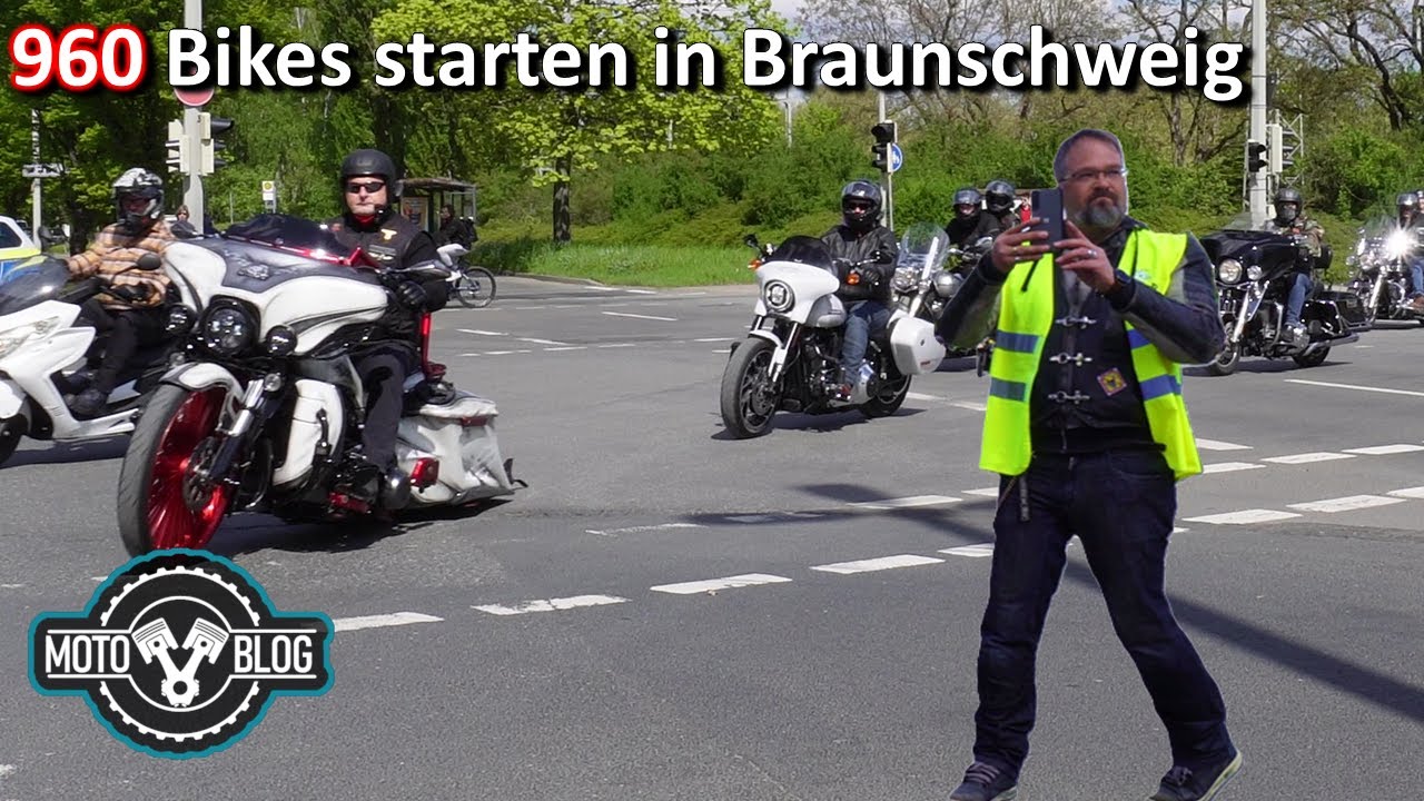 Start der Gedenkfahrt in Braunschweig 2025 || 