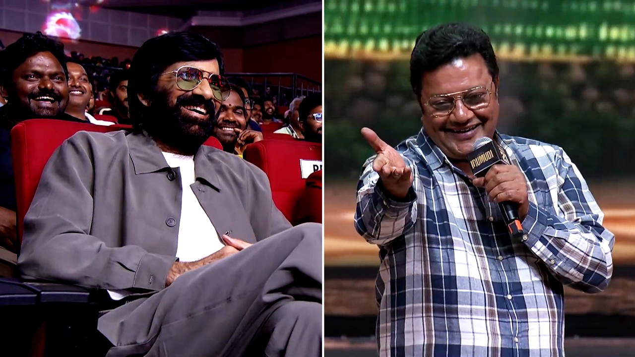 Sai Kumar&rsquo;s Powerful Speech & Ravi Teja&rsquo;s Reaction | Irumudi Grand Pre-Release Event