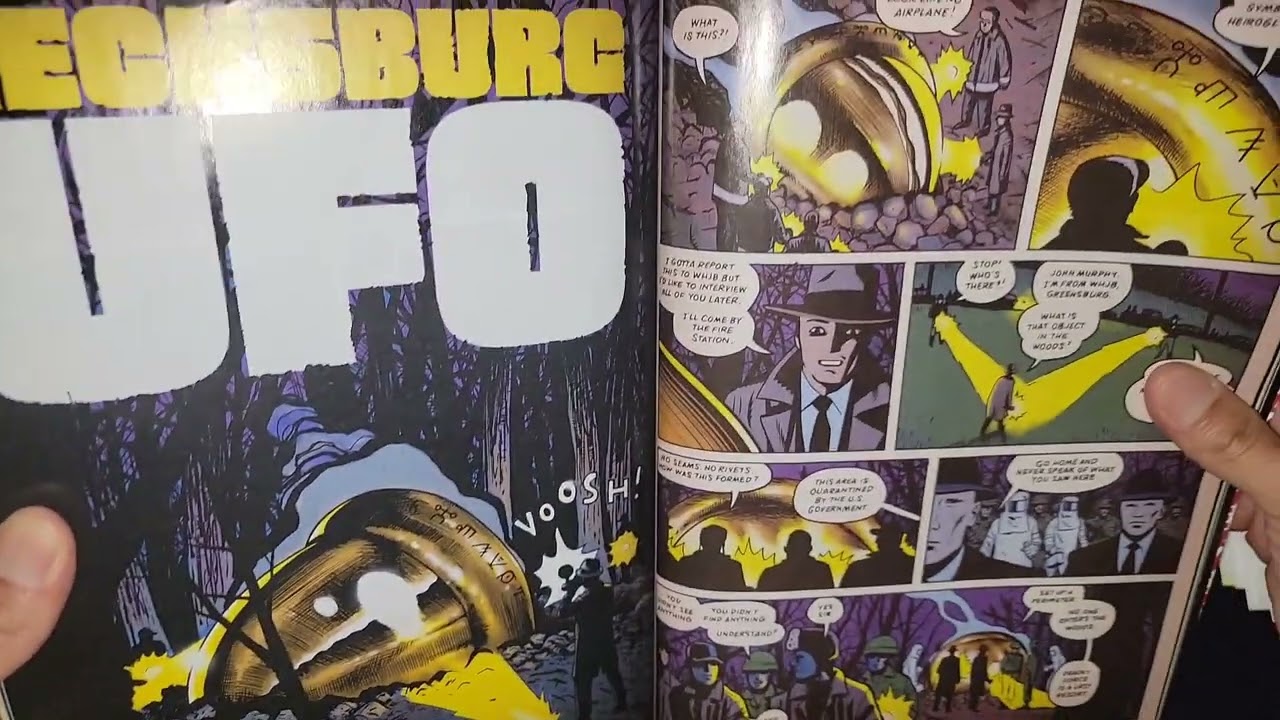 Jim Rugg's "Kecksburg UFO" & the NEW Heavy Metal Magazine Relaunch!