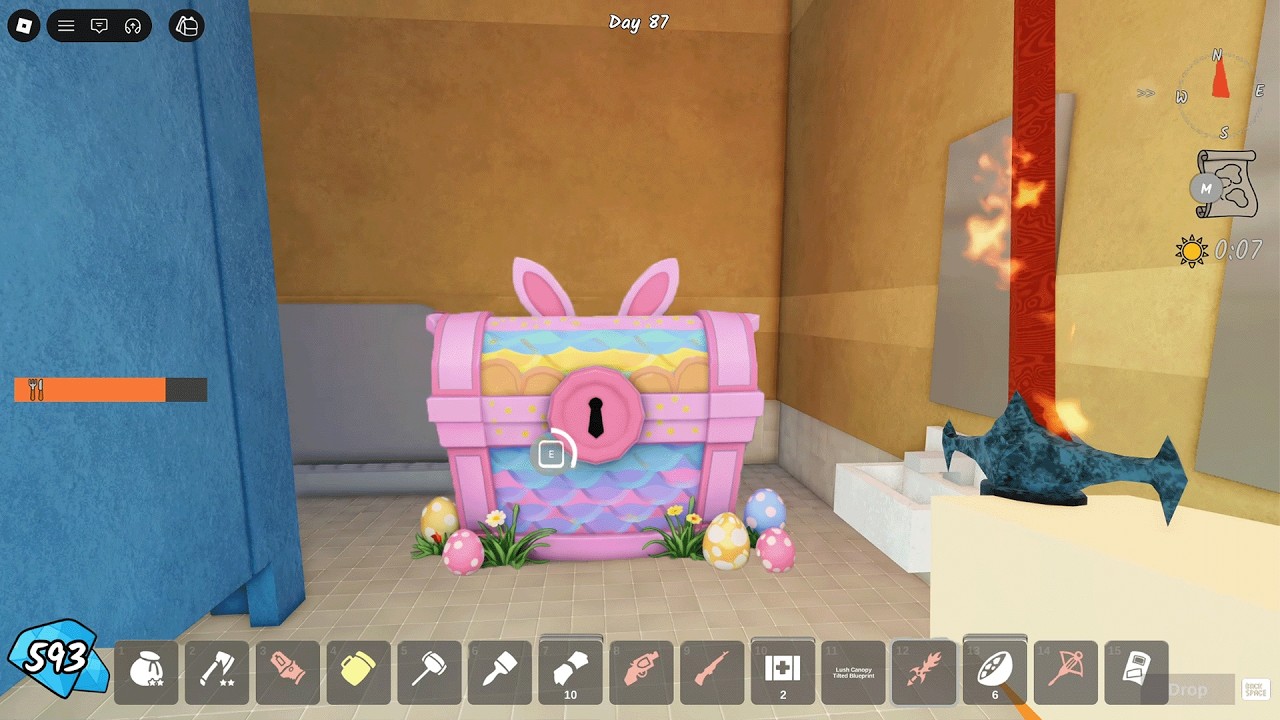 100 Days Solo NEW EASTER UPDATE in 99 Nights in The Forest ROBLOX