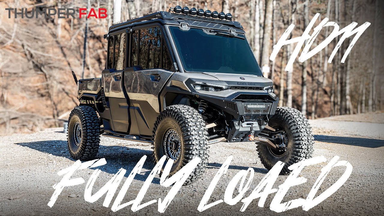 Идеальная сборка Can-Am Defender HD11 MAX Limited | Полная кастомизация от Thumper Fab