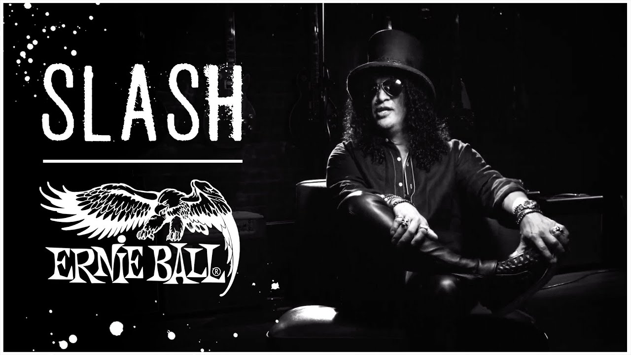 ERNIE BALL - Première scène de SLASH (vidéo La Boite Noire du Musicien)