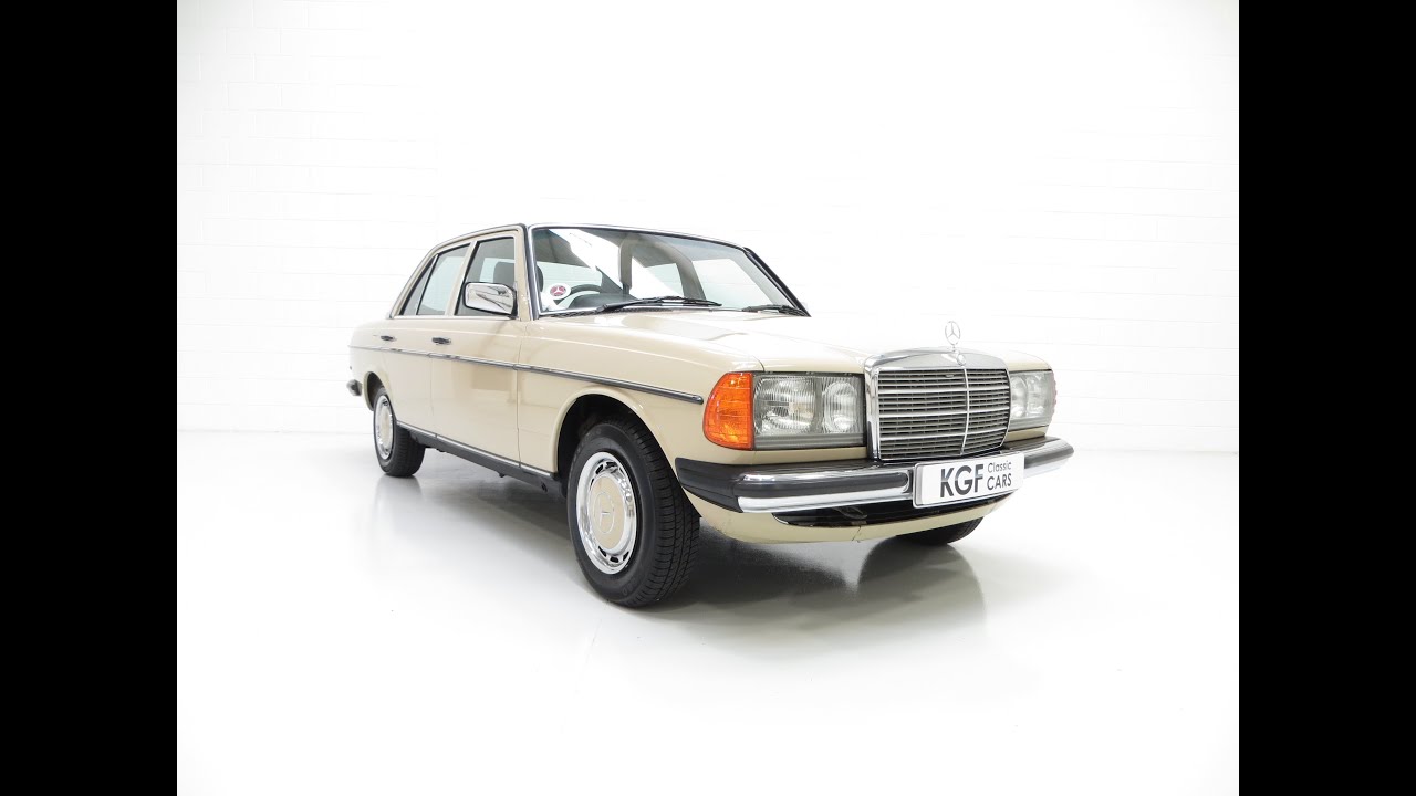 An Iconic Classic Mercedes-Benz W123 230E with Just 42,346 Miles from New - SOLD!