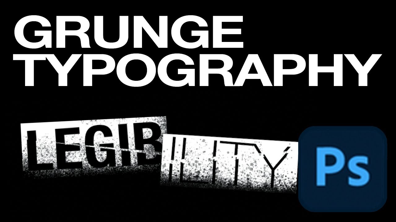 Grunge Style Typography