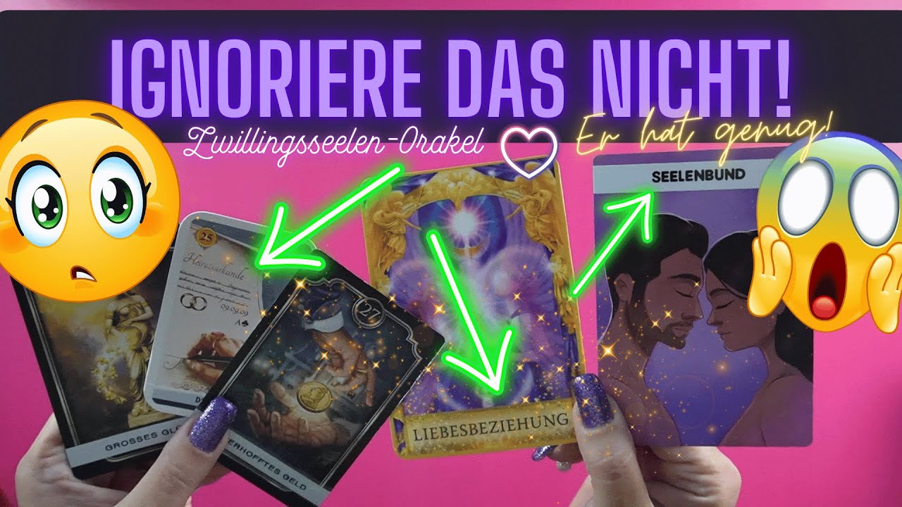 ❤️ ZWILLINGSSEELEN-ORAKEL 💙 Er will JETZT handeln, aber VORHER gibt es noch ETWAS zu erledigen! 🎓👑❤️
