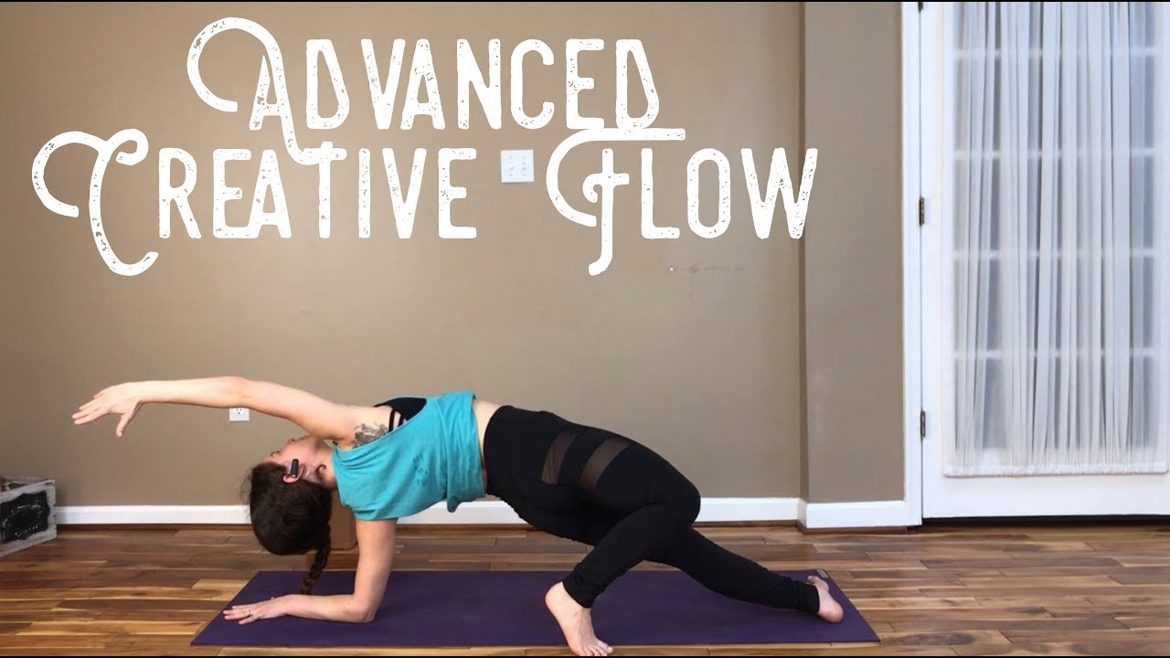 Продвинутый творческий поток (60-минутное продвинутое занятие виньяса-йогой)