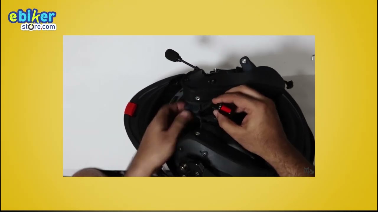 SENA 20S EVO || How to install bluetooth helmet || EBIKER