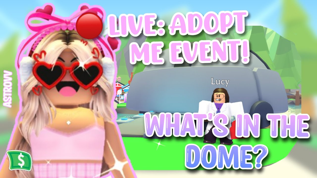 🔴 Live: Adopt Me DOME EVENT! What's Inside? MYSTERY REVEALED! (Roblox) | AstroVV
