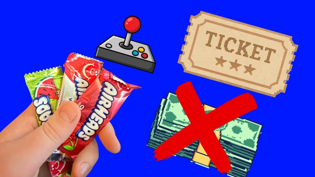 How many tickets 🎟️ can we get at an arcade with no money 💵 