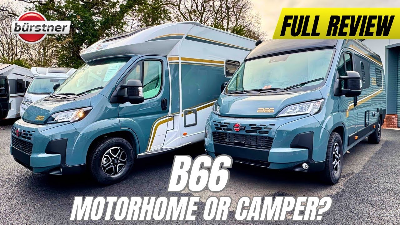 NEW Bürstner B66-644 Motorhome V’s C644 Campervan: Rear Lounge Showdown