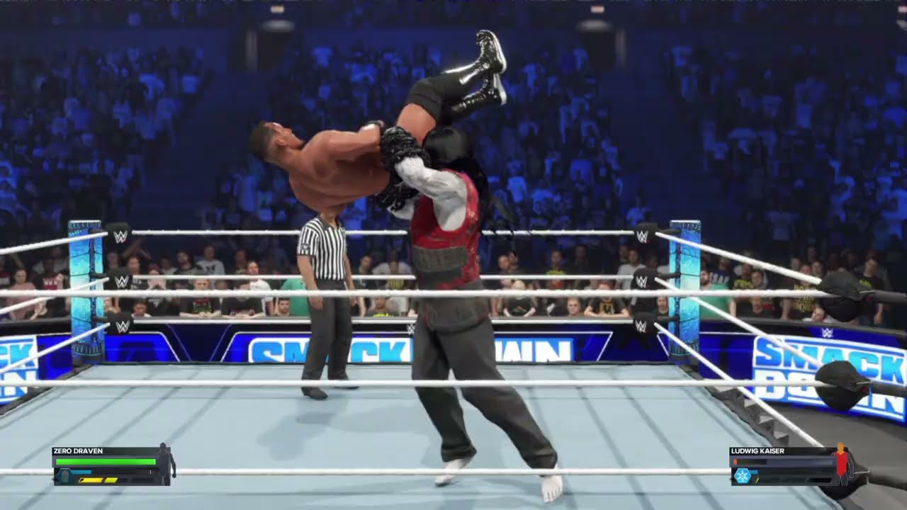 Zero Draven Vs. Ludwig Kaiser on Smackdown: MyRise | WWE 2K24