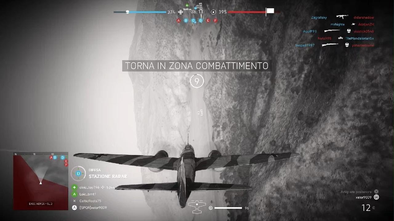 Battlefield V squalo del cielo