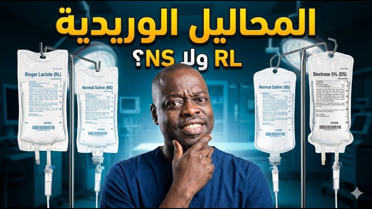 المحاليل الوريدية للمبتدئين| شرح ببساطة أنواعه و طرق استخدامه