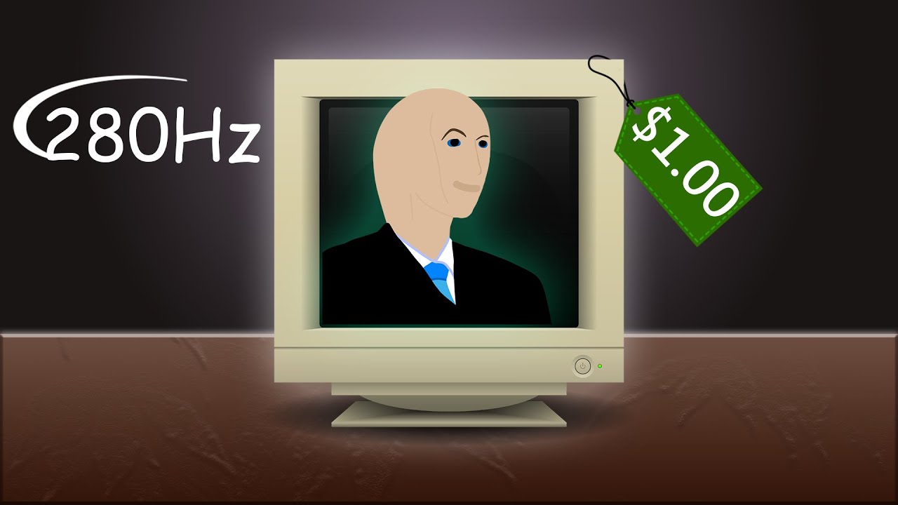 Я купил самый дешевый в мире игровой монитор с частотой 280 Гц...