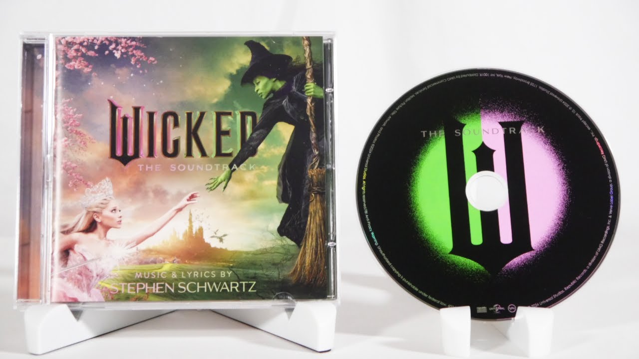 Wicked Soundtrack CD Unboxing
