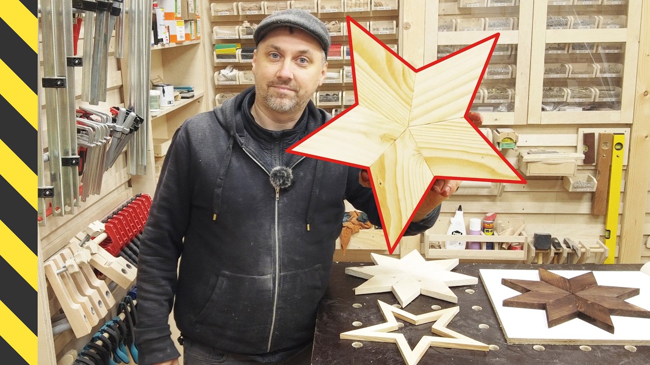 Holzsterne bauen ✨So einfach geht's! ✨ DIY