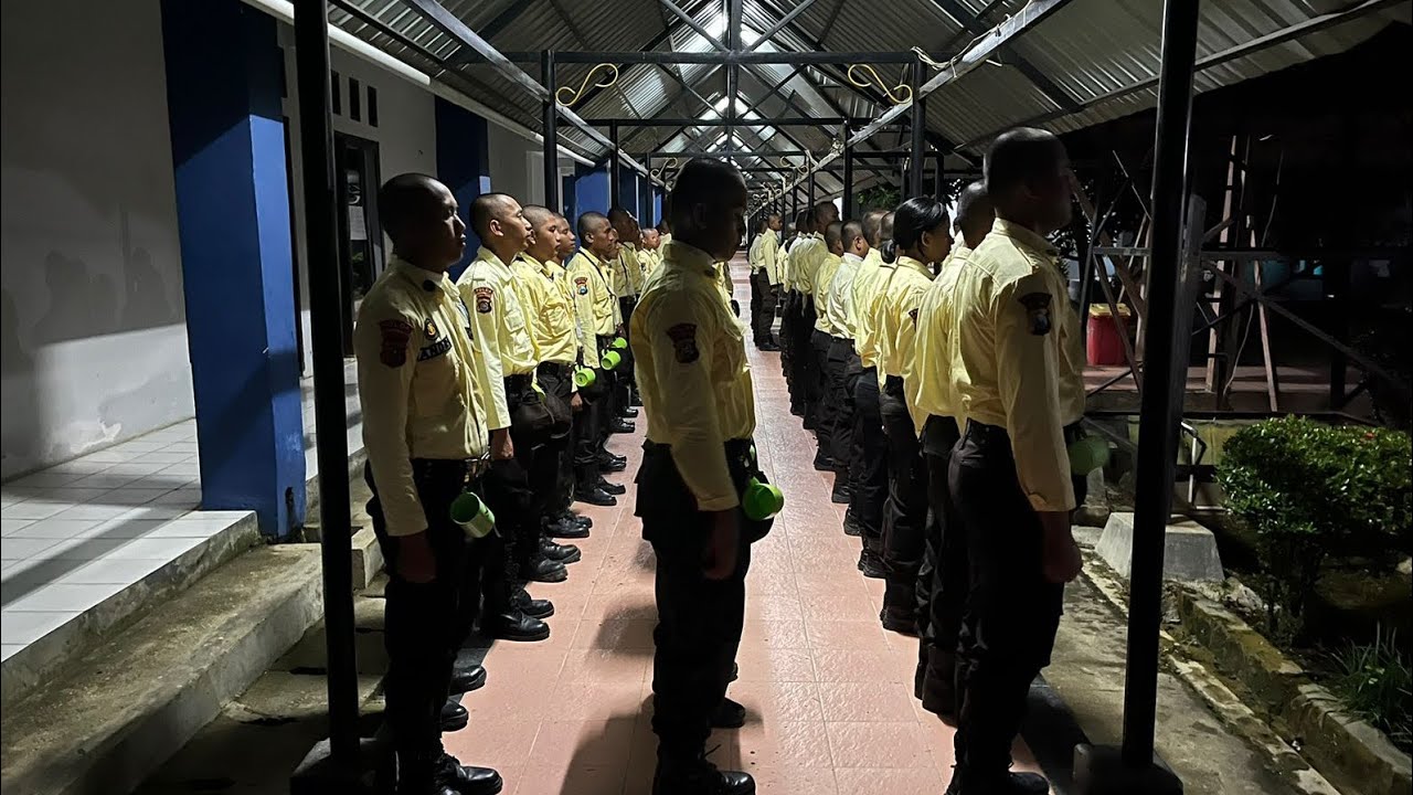 Pelatihan satpam kualifikasi gada pratama ditbinmas polda sultra gelombang VIII bulan Agustus 2024