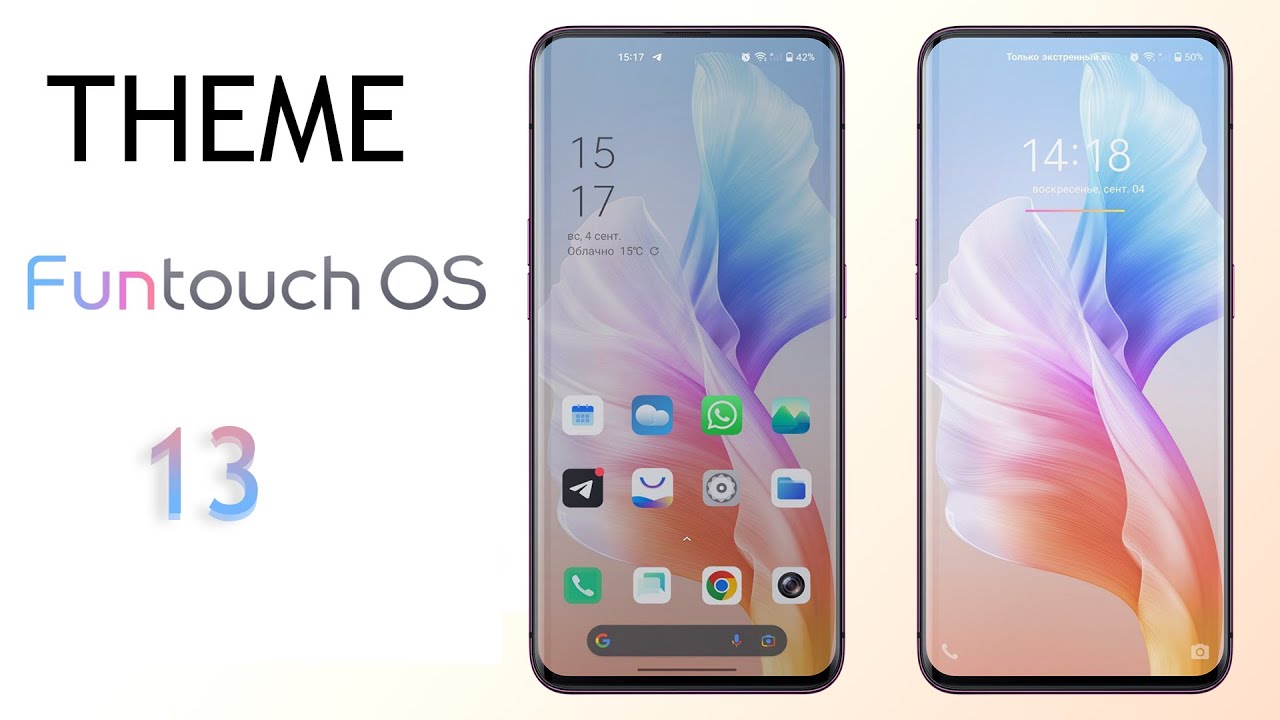 funtouch os 13 Theme для COLOROS 12 and realme ui 3.0