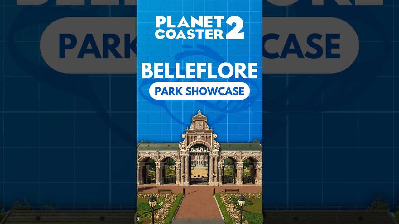 😍 REALISTIC THEME PARK in Planet Coaster 2