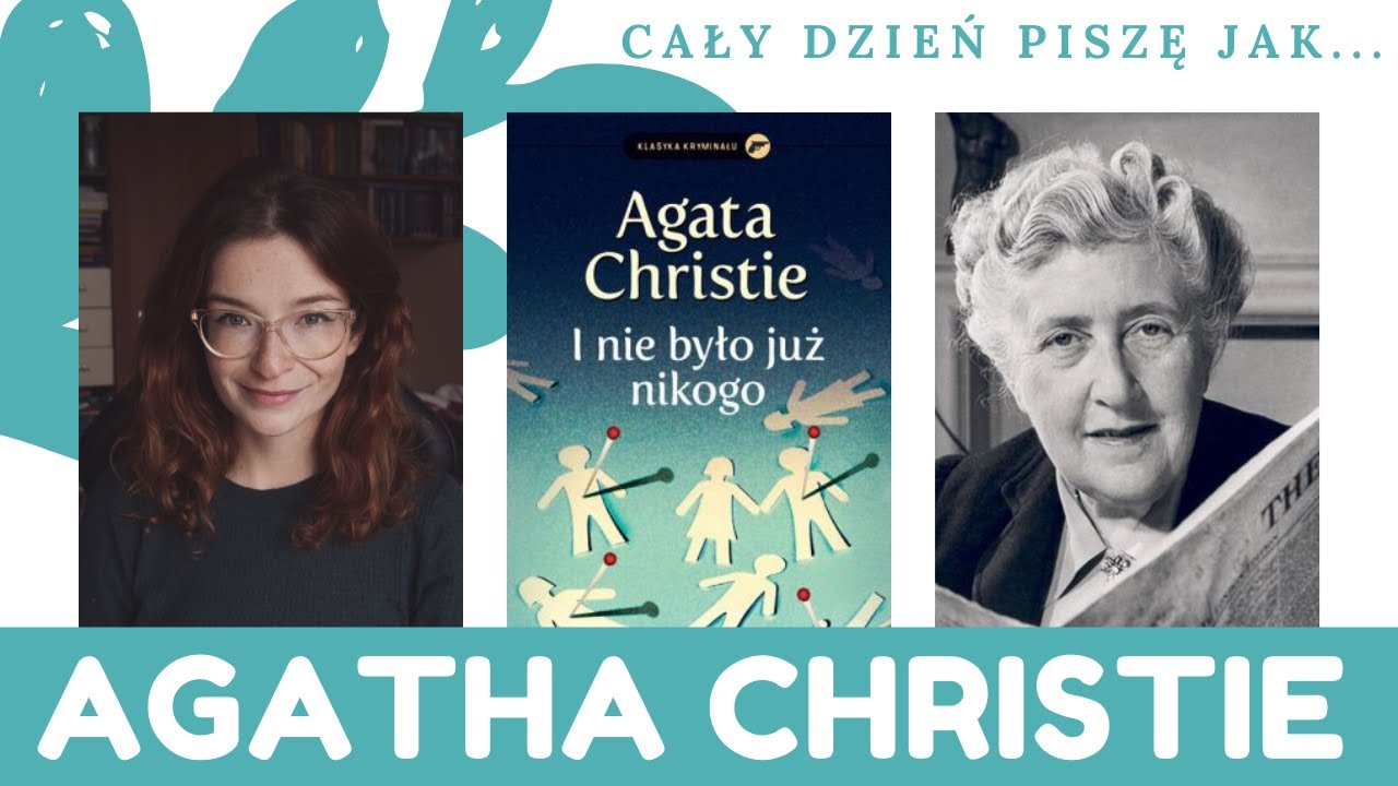 Cały dzień piszę jak... AGATHA CHRISTIE! 👩‍🦳 Jak napisać kryminał?🔪💀