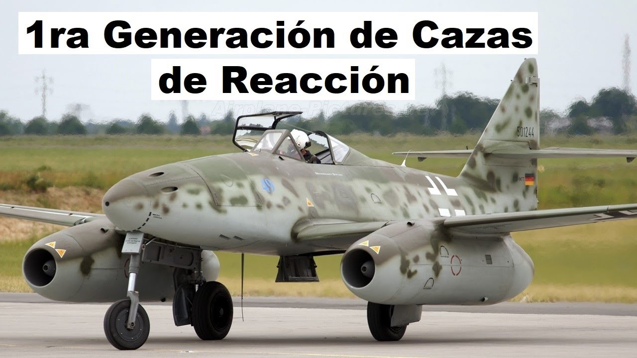 Top 5 Primera Generación de cazas de Reacción.