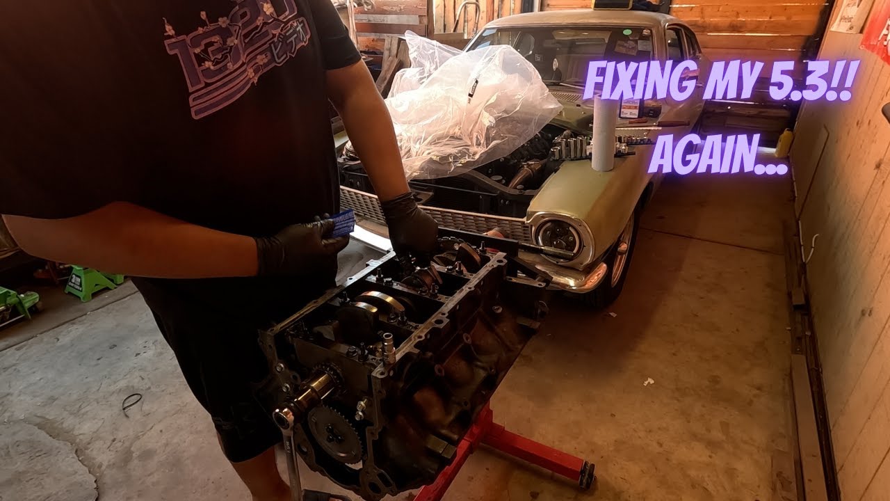 Slapping some FRESH bearings in the LM7.