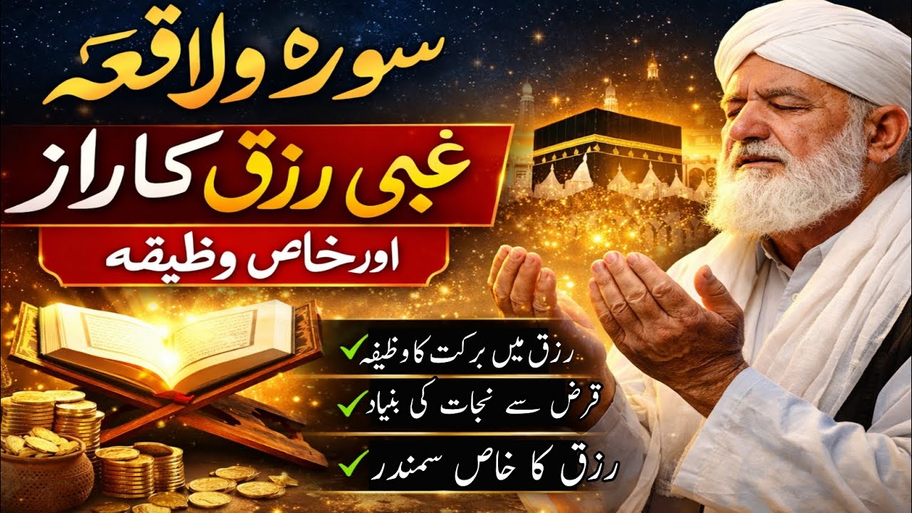 Surah waqia ki fazilat/Gaybi rizq ka Raaz/Qarz se nijat/subscribe SIMI Quran official ✨