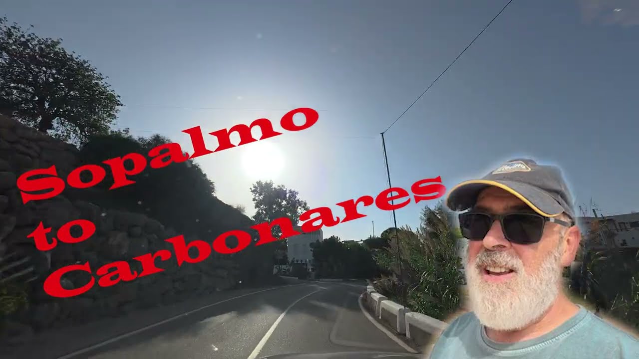 The costal road from Sopalmo to Carboneras