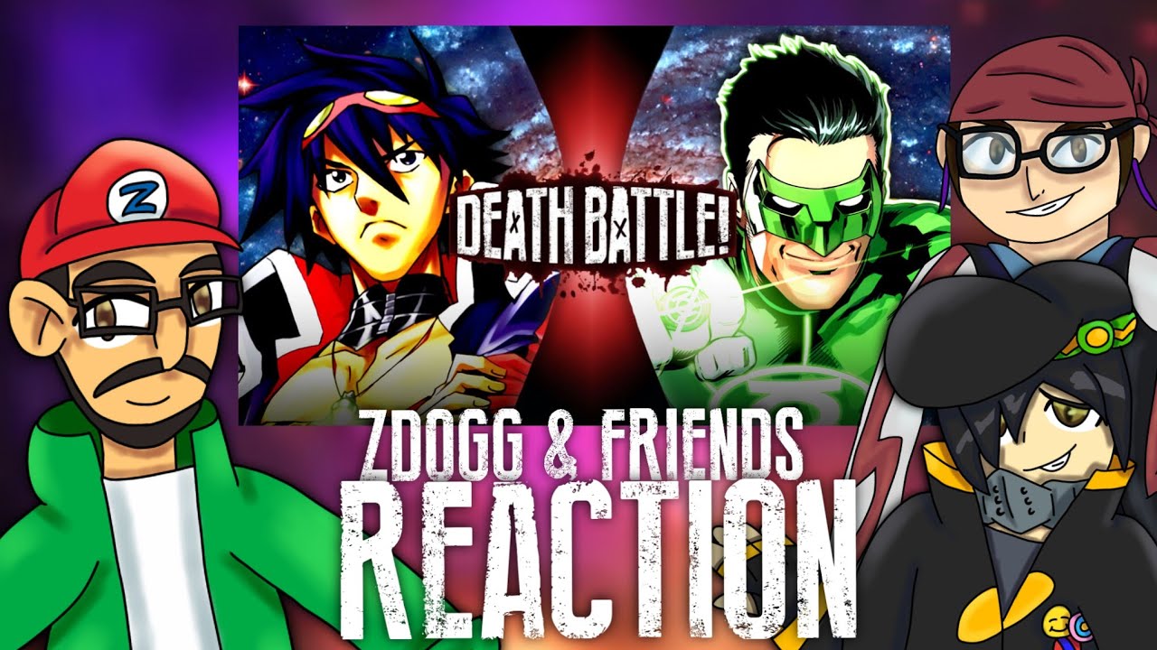 ZDogg and Friends React to Simon the Digger vs Kyle Rayner | DEATH BATTLE!