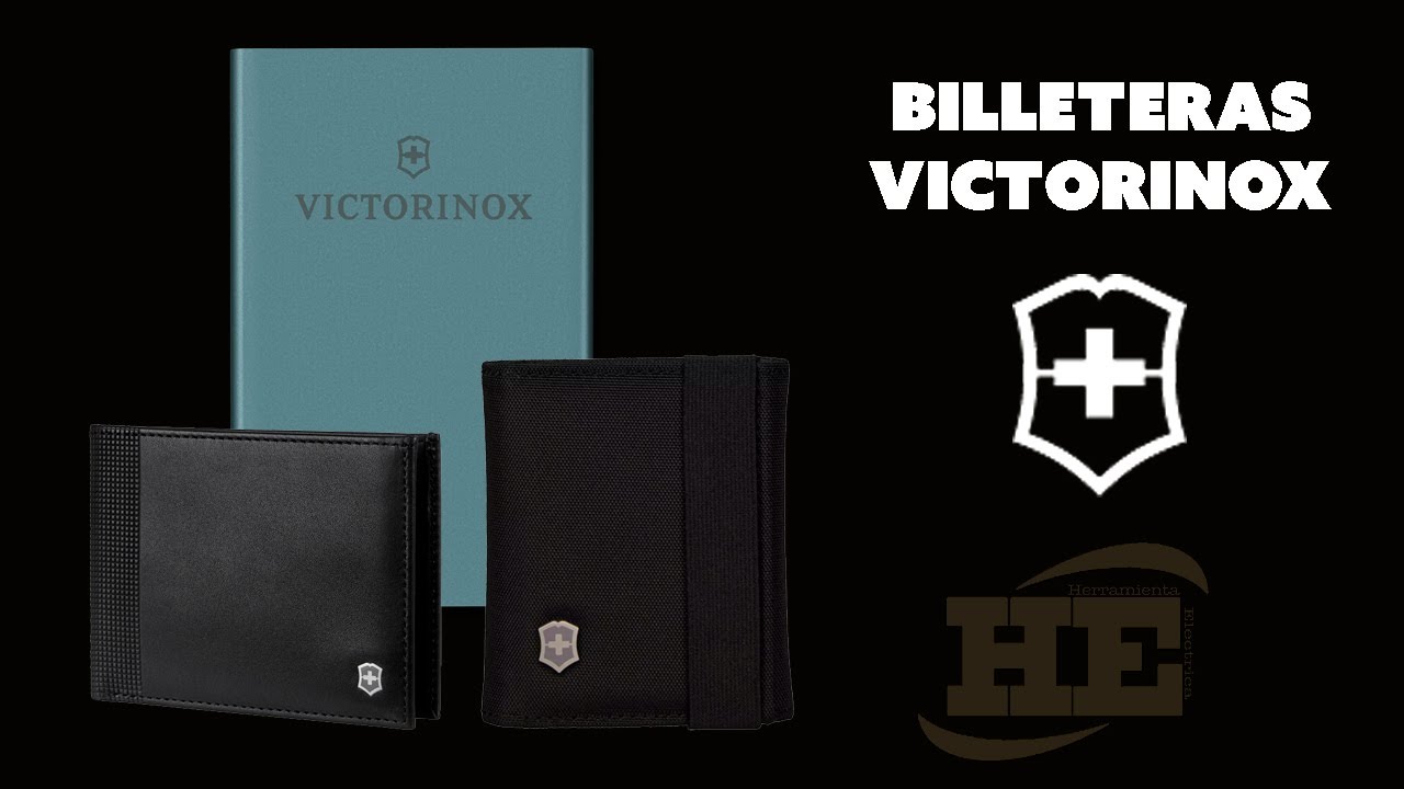 Billeteras VICTORINOX una muy buena opción.
