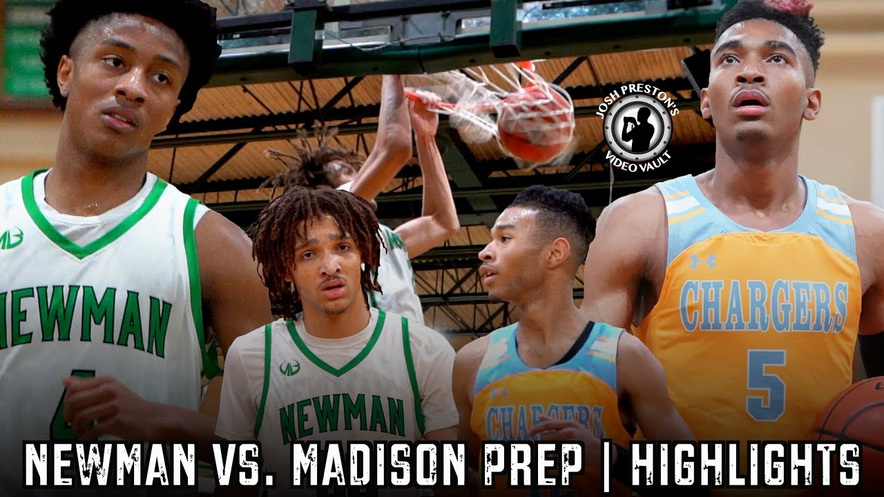 Newman vs. Madison Prep (HIGHLIGHTS) - Two of Louisiana's Best Go to Wire! 🔥🏀