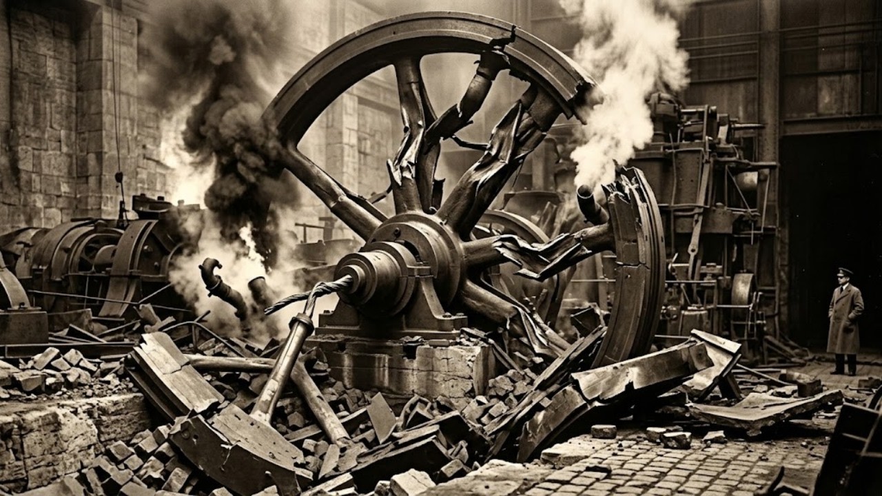 The Flywheel That Twisted Apart: 3,000 Horsepower Shattered 118 Mill Workers | Disaster Documentary