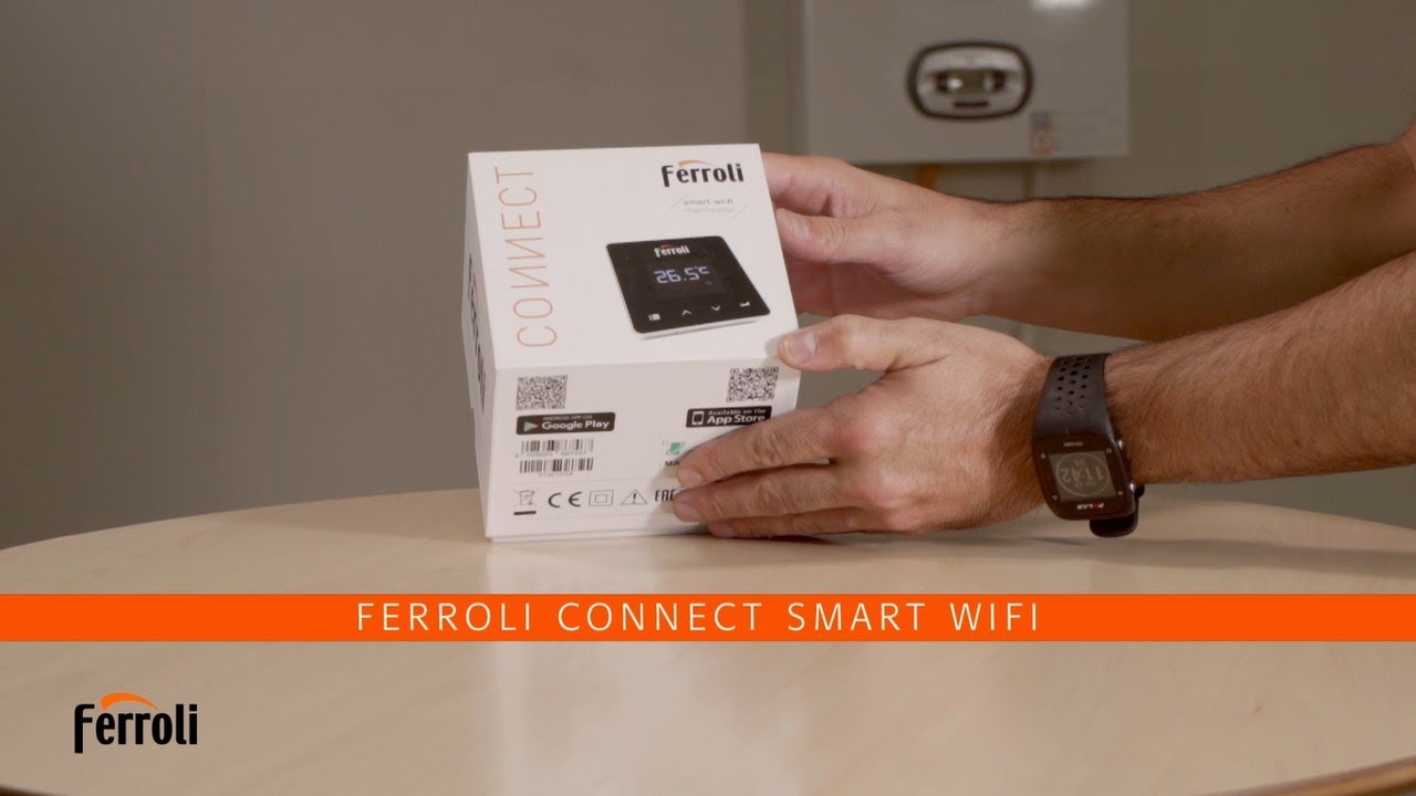 Cómo instalar el cronotermostato Connect Smart Wifi de Ferroli.